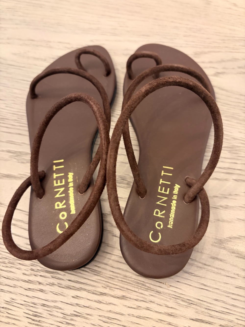 NWT CoRNETTI Romelide Sandal In Chocolate Size 36 (6) - Picture 5 of 11